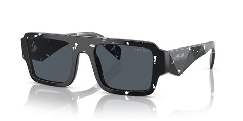 Prada PR A05S 53 Dark Grey & Tortoise Black Crystal .